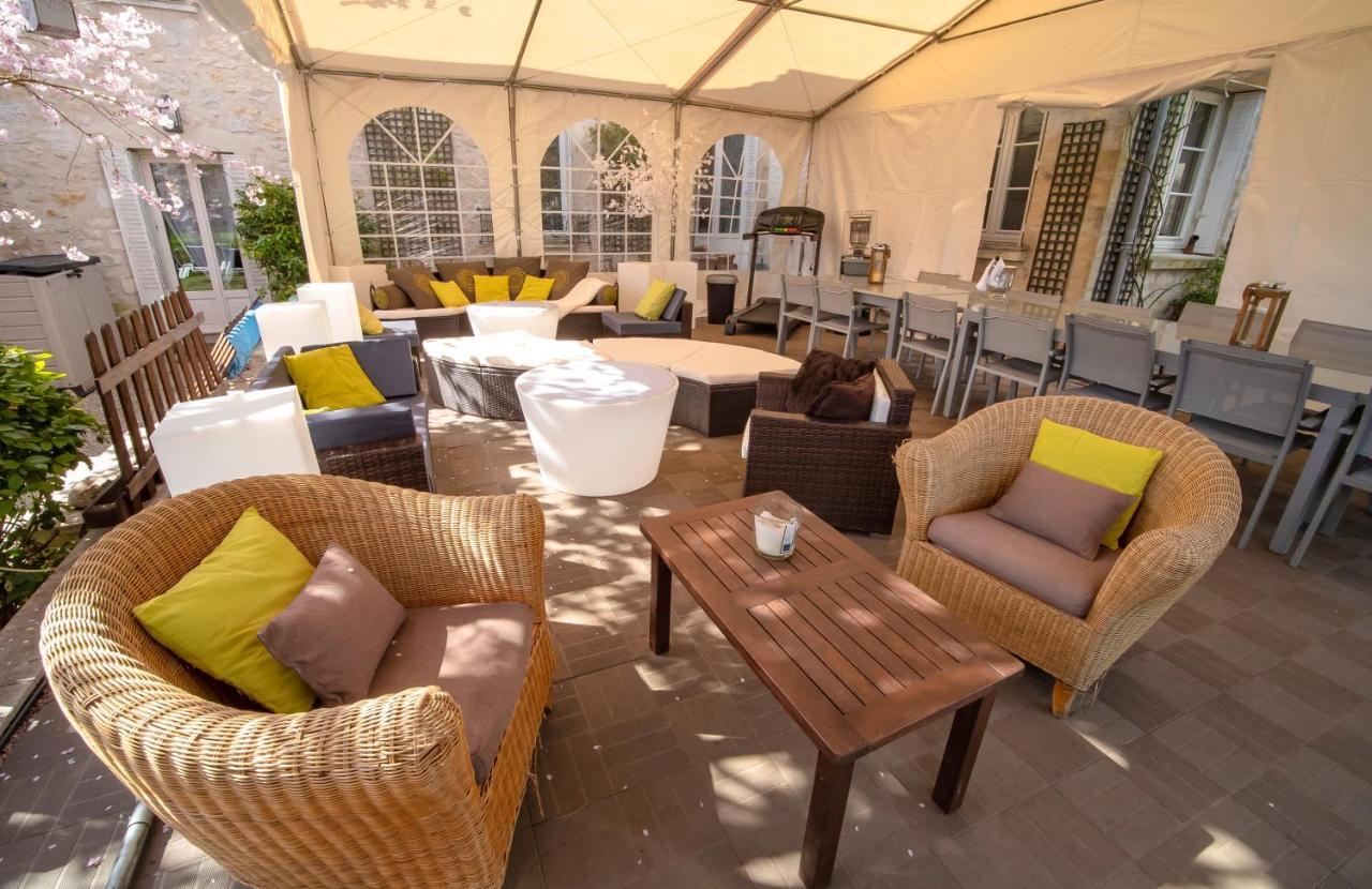 L'Ame Des Hospitaliers Bed & Breakfast Courteuil ภายนอก รูปภาพ